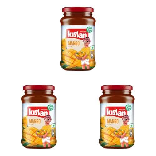 Image of Kissan Mango Jam 490 g (Pack of 3)