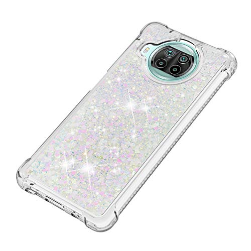LLSHN Cover per Xiaomi Mi 10T Lite 5G, Glitter