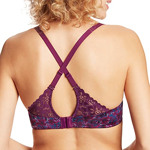 Image of Maidenform womens One Fab Fit Underwire Bra, Microfiber T-shirt Bra, Convertible (Retired Colors)