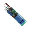 Timer Relay Module, DC 5V 12V 24V Adjustable Switch Cycle Timer Delay Relay Module, Delay On Off Switch Relay Module 6 Types Optional Time Delay (DC 12V 0-120 minutes adjustable)