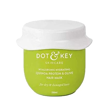 Dot & Key Hyaluronic Hydrating Quinoa Protein & Olive Hair Mask, 200ml