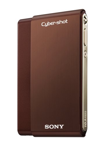 Sony Cybershot Dsc-T77 10Mp Digital Camera With 4X Optical Zoom With Super Steady Shot Image Stabilization (Brown) #TOP4