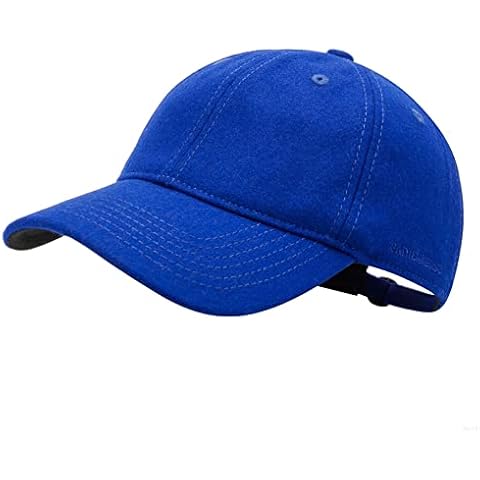 GADIEMKENSD Winter Baseball Caps Wool Dad Hat Warm Trucker Hats Work Cap Workout Thick for Mens Womens Unstructured, Royal Blue L Cover