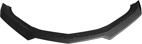 Miniatura 10 de IKON MOTORSPORTS, Borde de parachoques delantero compatible con Chevrolet Camaro 2016-2022, estilo 1LE, acabado de borde frontal con estampado de