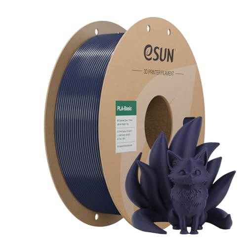 PLA Basic Filament 1.75mm Dark Blue, 1KG Spool (2.2 LBS)
