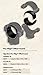 Burris Optics Pos-Align Offset Ring Inserts for 1-Inch Signature Scope Rings, Single +/-.020 Insert, Black