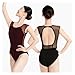 BNDDZBN Ballet Leotard Ballet Leotard Adult Swimsuit for Dancing Women Dancewear Short Sleeve Lace Leotards Gymnastic Ballerina Dance Costume(Black,XXL)