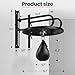 WYGVNR Speed Bag Platform Kit with Speed Punching Bag, Speed Bag Swivel for Boxing Training, Workout, Exercise