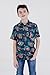 Jurassic World Jurassic Park Toddler Boys Hawaiian Button Down Dress Shirt Black 4T