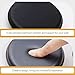 FRCOLOR Gaming Wrist Support Cushion Ergonomic Pu Mouse Pad Comfortable Hand Rest for Office Use Relieves Hand Pain and Fatigue Desk Accessory for Gamers and Writers