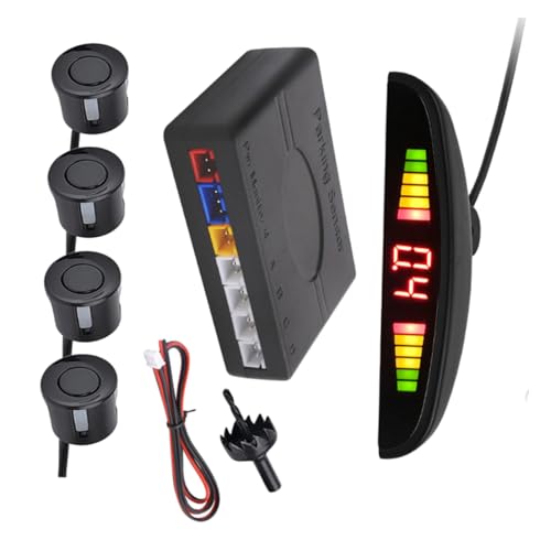 ULTECHNOVO Reversing Radar Backup Monitor Parking Led Display for Easy Installation