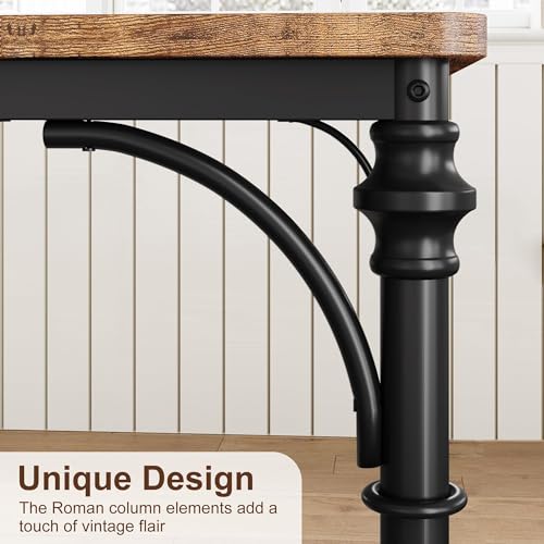 image for GAOMON Dining Table Set for 4, Kitchen Table Set with Upholstered Benc