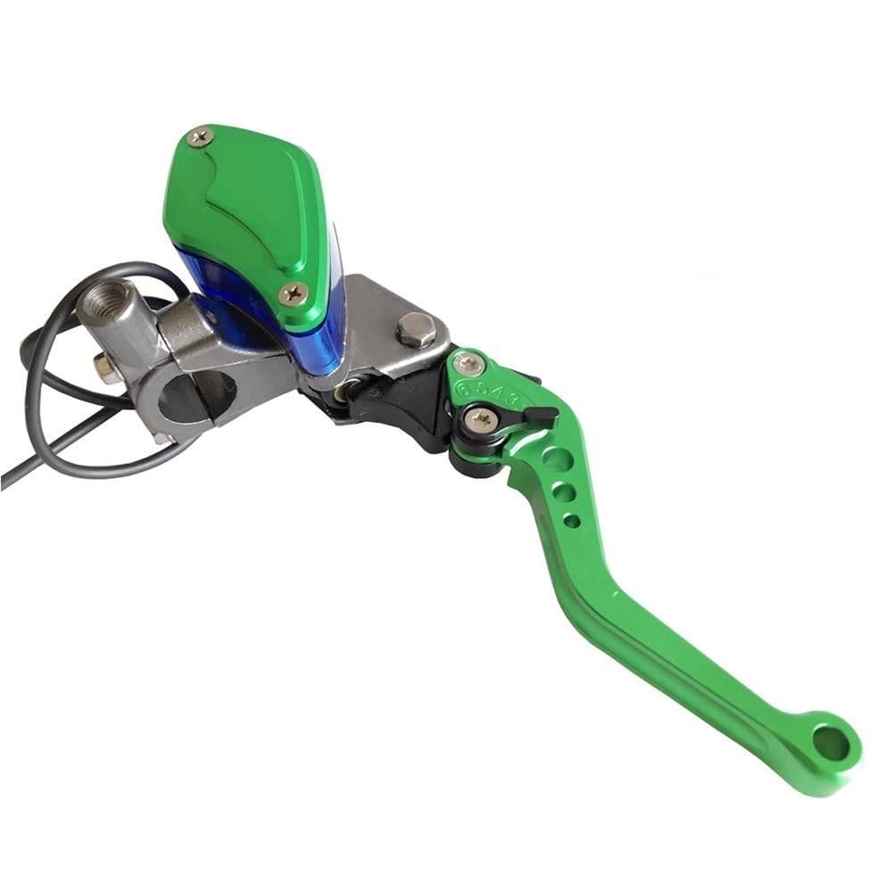 Cnljphfho Green Right Universal 22Mm 7/8" Hydraulic Brake Clutch Master Cylinder Lever Fit For 50Cc-300Cc Motorcycle(Green Right)