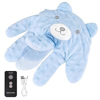 Baby Sleeping Hand Schläger mit sanfter Klopffunktion – Inklusive Fernbedienung sowie abnehmbarem und waschbarem Bezug – Ideal für Nickerchen und den Nachtschlaf