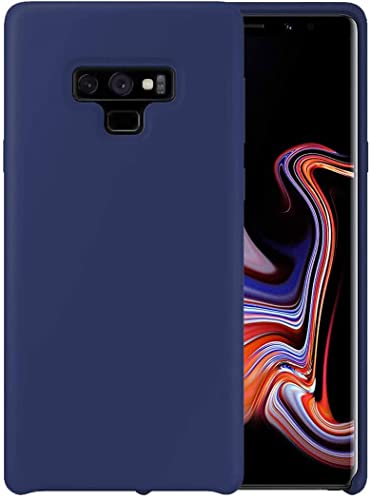 Funda Ultrafina para teléfono móvil, sensación, Mate, Azul Marino y de Gel TPU (Azul Marino), Compatible con Samsung Galaxy Note 9 Cover