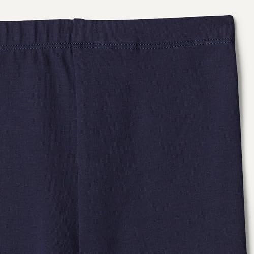 Image of Amazon Essentials Girls' Cotton Stretch Leggings, Multipacks