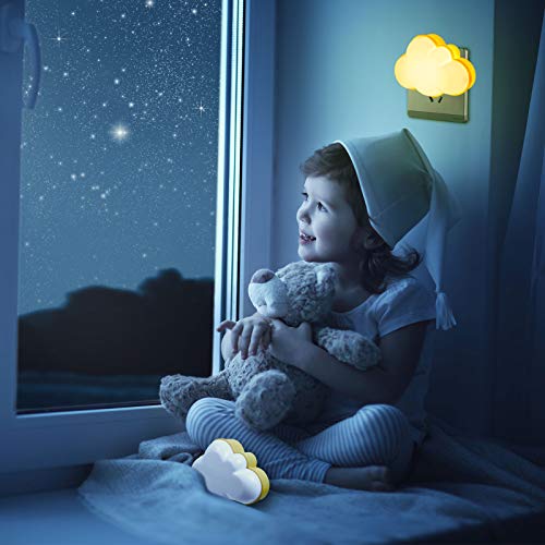 image for Mudder 2 Pack Night Light Plug into Wall Soft LED Night Light Cute Wal