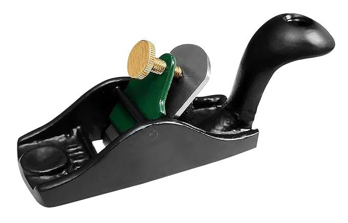 Image of SAMENX Tools Mini Squirrel Palm Plane With Solid Brass nut 3-1 /8 inch INCH (115MM) Long Blade Width 25mm Seasoned Casting Jack Plane