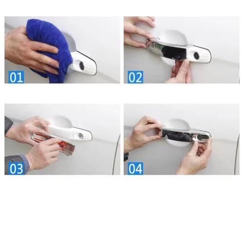 Cache poignée porte Ford C-Max cassé ? Solution cadre et clé