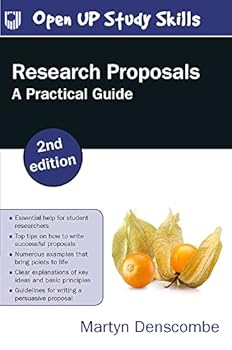 Paperback Research Proposals Book