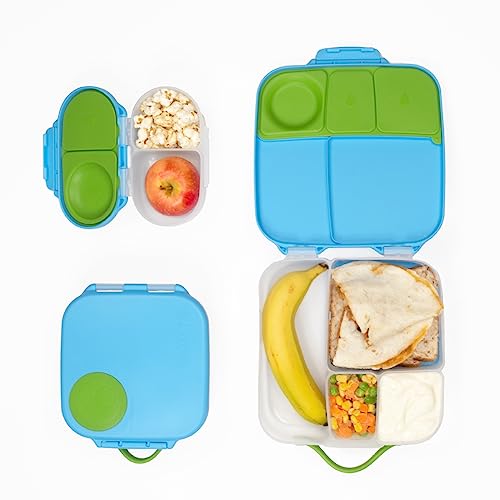 Image of b.box Lunch Box 3-pack, 2 Bento Box Sizes + Snack Containers for Kids