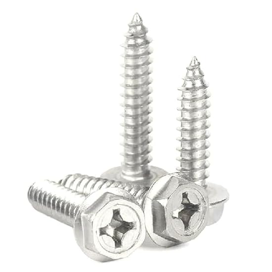 Bulloni Testa Esagonale Flangiata In Acciaio Inox A2 - Filettatura - Foto 1