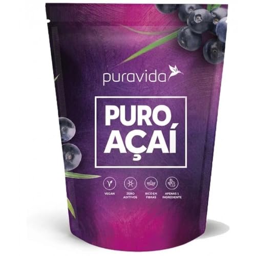 Puravida Açaí em Pó Orgânico Liofilizado 200g
