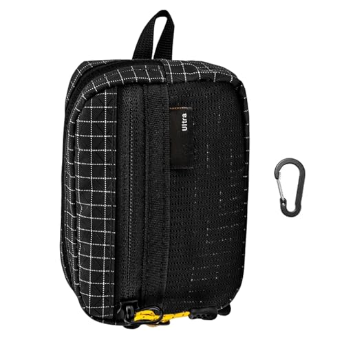 Bolsa para hombro de viaje compacta con compartimentos de almacenamiento y cremallera