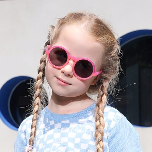 Image of EYEBUDDY Kids Toddler Sunglasses Age 2-4 /3-5 Boys Girls Polarized UV Protection Sun Glasses for Age 2-8