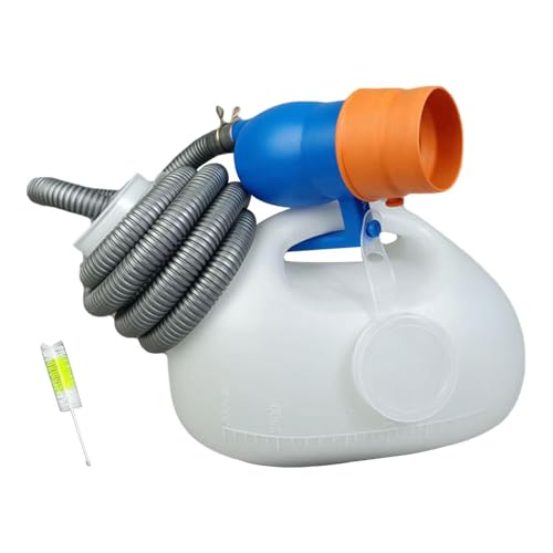 Pot de voyage pour hommes grand diamètre 5.5 cm avec poignée ergonomique
