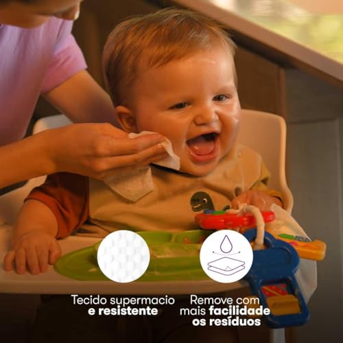 Pequeñín, Lenços Umedecidos, Amêndoas - 50 unidades