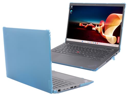 mCover Hartschalen-Schutzhülle, nur kompatibel mit Lenovo ThinkPad T14 Gen 3 / Gen 4 Windows Notebook-PC (180°-Scharnier, nicht für andere Lenovo-Modelle geeignet, 2023–2024) – Aqua