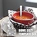 Bowl Cozy Template 3 Sizes - Christmas Bowl Cozy Pattern Template, Acrylic Bowl Cozy templates for Sewing 6''/8''/10'', DIY Quilting Templates, Bowl Cozy Template Cutting Ruler Set (6''/8''/10'')