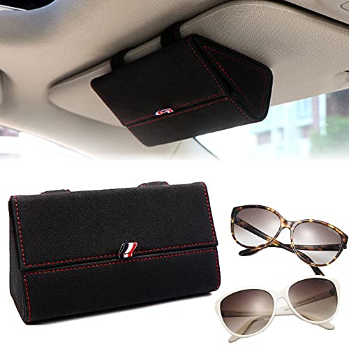 Sunglass Holder for Car, Car Sunglass Holder Visor Sunglass Holder Car Visor Organizer Sunglasses Clip Eye Glasses Storage Box Apply to All Car Models (Black) Sunglass Holder for Car, Car Sunglass Holder Visor Sunglass Holder Car Visor Organizer Sunglasses Clip Eye Glasses Storage Box Apply to All Car Models (Black)