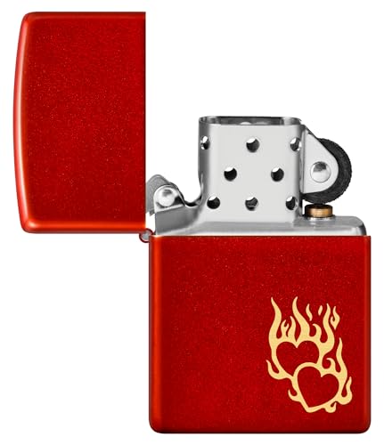 Encendedor Zippo Metalizado Rojo 46102 miniatura 4