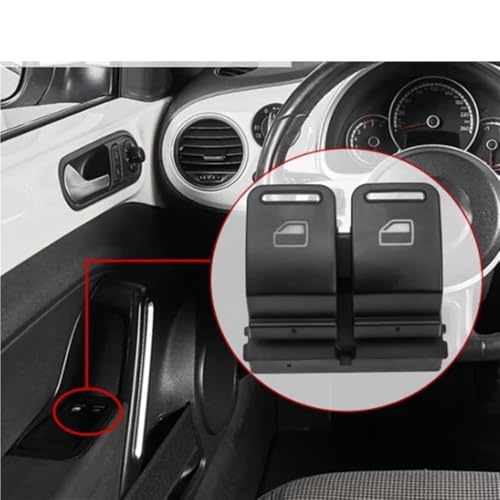 Commande lève vitre bouton de commande de lève-vitre interrupteur principal 5C5959857A Beetle - 7