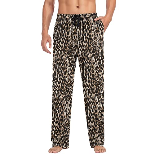 Leopard Pajama Pants Mens Lounge Pants Lightweight Men Pajama Bottoms3