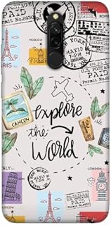 DD Silicone Printed mobile case compatible with Redmi 8