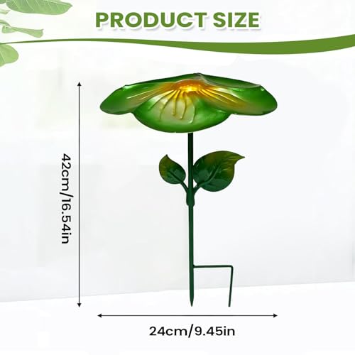 Sombrilla de jardín para plantas conector de flores de metal para suculentas 6