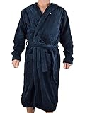 Tommy Hilfiger Peignoir De Bain Homme Tissu Éponge, Bleu (Navy Blazer), M