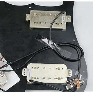 GaYouny Pickups de Guitare Préwired pickguard SH4 Pickups Humbucker Chargement de Pick-Guard Beatrice - Les Beatles, Paul McCartney, John Lennon, RIngo Starr, George Harrison GaYouny Pickups de Guitare Préwired pickguard SH4 Pickups Humbucker Chargement de Pick-Guard Beatrice – Image 4