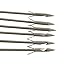 JIEXI HWYP Stainless Steel Fish Hunting Arrows Crossbow Fishing Arrows Pack of 6