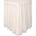 Produktbild Unique Party Supplies 50047 Kunststoff-Tischröck - 4,2 m x 74 cm - Elfenbein