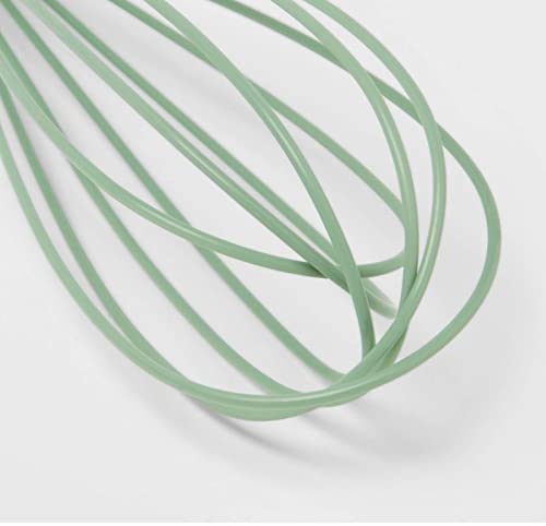 Room Essentials Stainless Steel Wire Whisk Heat Resistant Kitchen Whisks For Non-Stick Cookware, Balloon Egg Beater Perfect For Blending, Whisking, Beating, Frothing & Stirring - Green #TOP2