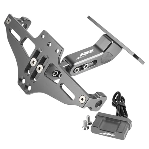 Kit d'élimination de garde-boue arrière BMW S1000RR support haut de gamme en aluminium noir