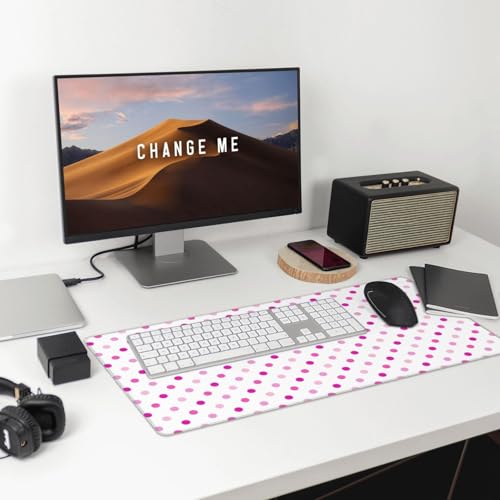 Tapis de souris grand format antidérapant pour protéger votre bureau