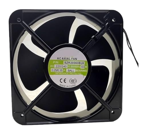 Ventilador de flujo axial para evitar sobrecalentamiento en cuadros de 220V 60W