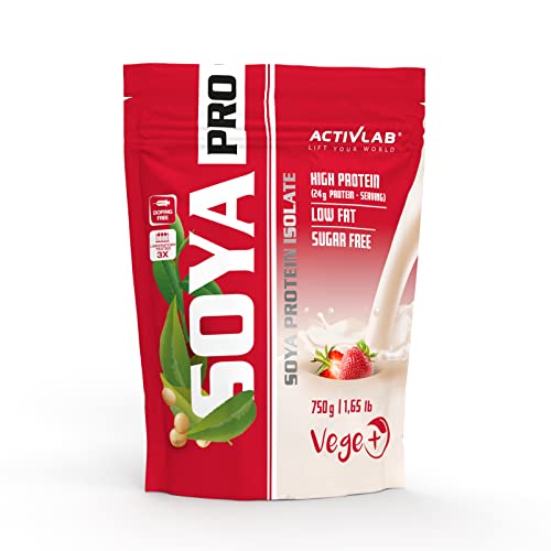 Activlab Protéines de Soja Strawberry 750 g Cover