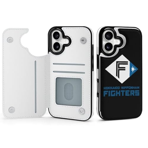 iPhone17用ケース 手帳型 北海道日本ハムファイターズ あいふぉん17用携帯カバー 財布型 スタンド機能 カード収納 おしゃれ PUレザー アイフォン17用ケース 軽量 全面保護 耐衝撃