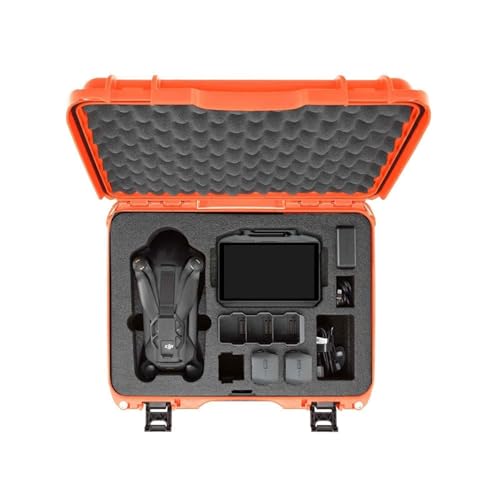 NANUK 925 DJI Mavic 4 Pro Creator Combo - Waterproof Hard Case with Drone Foam Insert Crushproof Portable Travel Case Made in Canada (18.7 x 14.8 x 7) - Orange